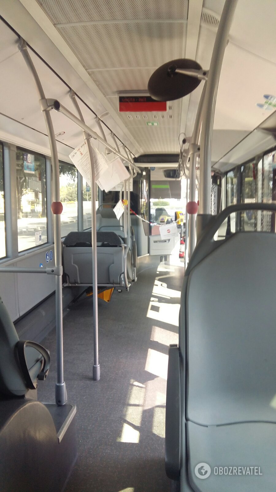 Автобуси в Італії порожні