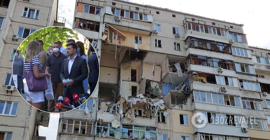 Зеленський передав 12 квартир постраждалим від вибуху на Позняках